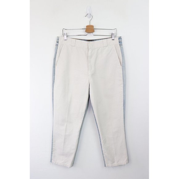 Hudson NWT Hybrid Trouser Jean Size 31 Straight Leg Canvas Rigid Denim Surf City - Picture 2 of 10